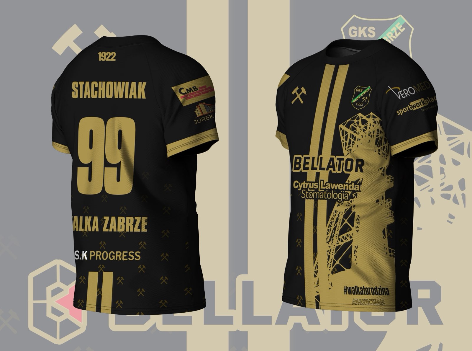 Strój czarny — pierwsza drużyna A Klasa